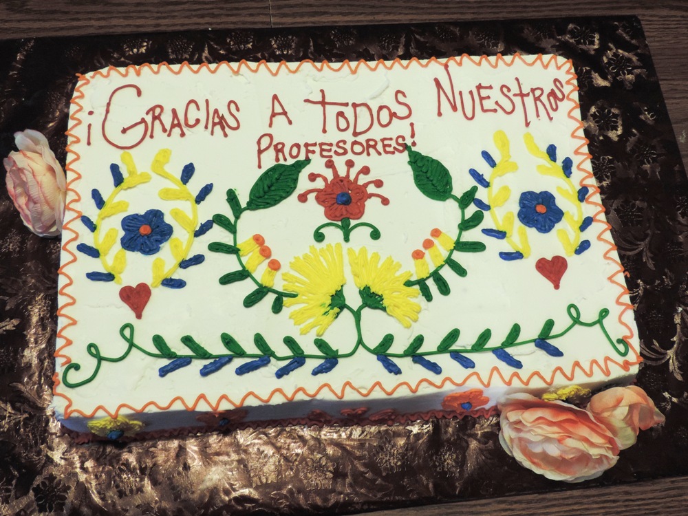 Mexican Teacher Appreciation Cake